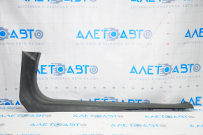 Door sill trim front right inner Infiniti JX35 QX60 13- black, type 2 scratches