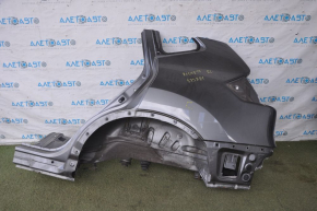 Quarter wing rear left Nissan Rogue 14-20 graphite, pokes