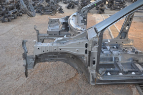Front left quarter Nissan Rogue 14-20 graphite on body, rust
