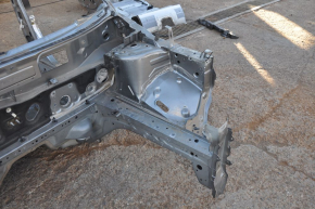 Front left quarter Nissan Rogue 14-20 graphite on body, rust