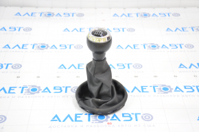 Gear knob Mini Cooper Countryman R60 10-16 manual transmission worn leather