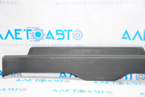 Door sill trim front right Subaru Outback 15-19 black, rubbed