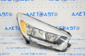 Headlight front right bare Ford Escape MK3 17-19 rest halogen light, sand