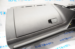 Torpedo front panel without AIRBAG VW Passat b7 12-15 USA black, with glove compartment and trim, scratches