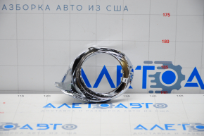 Left fog light frame Lexus ES300h ES350 13-15 prerest chrome