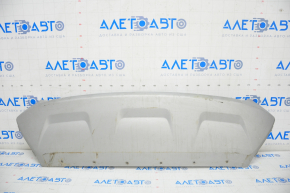 Front bumper lip trim Ford Escape MK3 17-19 rest, silver, scratches