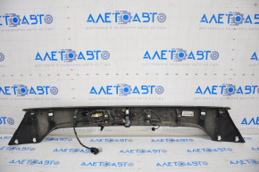 Upper trunk door molding with Ford Escape MK3 emblem 17-16 rest, under camera, broken fastener