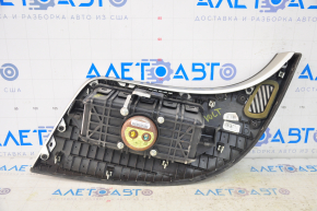 Airbag passenger in the dashboard Chevrolet Volt 11-15 with a lining, black and gray, dents, rusty pyropatron