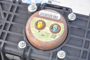 Airbag passenger in the dashboard Chevrolet Volt 11-15 with a lining, black and gray, dents, rusty pyropatron