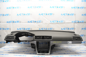 Torpedo front panel without AIRBAG VW Passat b7 12-15 USA cut, abrasions