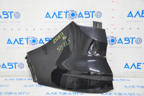 Rear bumper bare left Ford Escape MK3 17-19 rest, black