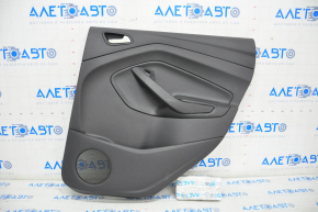 Door trim card rear right Ford Escape MK3 17-19 rest, black, scratch