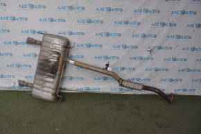 Exhaust pipe with barrel Cadillac ATS 13- 2.0 catalyst cut off, dents