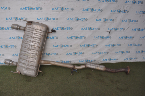 Exhaust pipe with barrel Cadillac ATS 13- 2.0 catalyst cut off, dents
