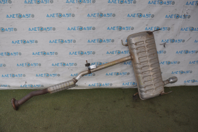 Exhaust pipe with barrel Cadillac ATS 13- 2.5 catalyst cut off, dents