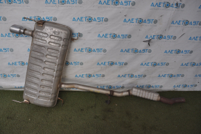 Exhaust pipe with barrel Cadillac ATS 13- 2.5 catalyst cut off, dents