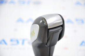 Gear knob with shifter cover Ford C-max MK2 13-14 leather black, worn leather
