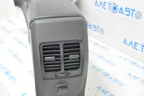 Central console armrest and cup holders Ford Escape MK3 17-19 black, scratches, for cleaning