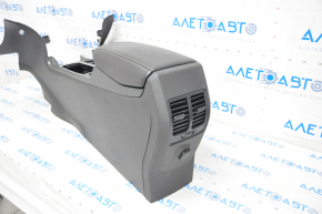 Central console armrest and cup holders Ford Escape MK3 17-19 black, scratches, for cleaning