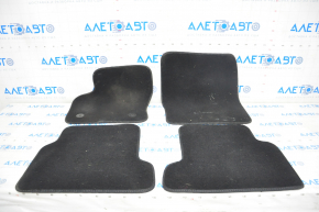 Set of floor mats for Ford Escape MK3 13-19 cloth black, not orig