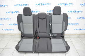Rear row of seats 2 row Ford Escape MK3 13-15 cloth black-gray