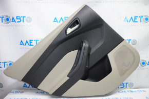 Door trim card rear left Ford Focus mk3 11-18 gray with gray insert plastic, scratches