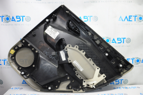 Door trim card rear left Ford Focus mk3 11-18 gray with gray insert plastic, scratches