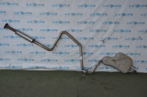 Muffler rear part with barrel Chevrolet Malibu 16-23 1.5T, 1.8 dented