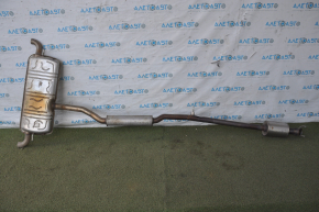 Infiniti QX30 17-19 exhaust pipe is dented