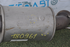 Infiniti QX30 17-19 exhaust pipe is dented