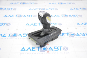 Automatic transmission knob with shifter pad Ford Focus mk3 15-18 rest, Sport, black leather