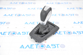 Automatic transmission knob with shifter pad Ford Focus mk3 15-18 rest, Sport, black leather