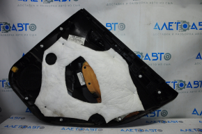 Door trim card rear left Ford Focus mk3 15-18 black with black insert cloth, scratches