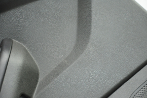 Door trim card rear left Ford Focus mk3 15-18 black with black insert cloth, scratches