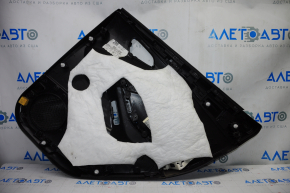 Door trim card rear left Ford Focus mk3 11-18 black with black insert plastic