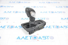 Automatic transmission knob with shift pad Ford Focus mk3 15-18 rest, rubber, black pad, worn pad