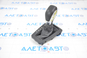 Automatic transmission knob with shift pad Ford Focus mk3 15-18 rest, rubber, black pad, worn pad