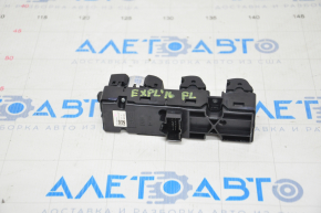 Front left window lift control Ford Explorer 11-15 black