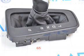 Automatic transmission knob with shifter pad Ford Focus mk3 15-18 rest, rubber, black pad, worn pad