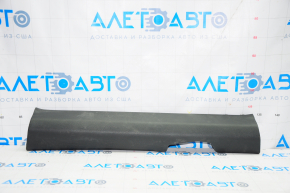 Door sill trim inner front right Nissan Rogue 14-20 black, rubbed