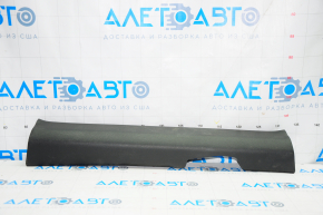 Door sill trim inner front right Nissan Rogue 14-20 black, scratches