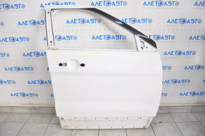 Door bare front right Ford Explorer 11-19 white YZ, dented, bump, rust
