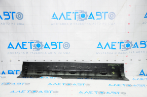 Door sill trim front right Nissan Rogue Sport 17-22 black, scratches