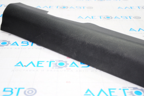 Door sill trim front right Nissan Rogue Sport 17-22 black, scratches