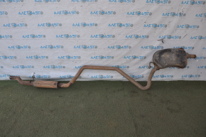 Muffler rear part with barrel Dodge Journey 11-14 2.4 rusty, dents