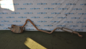 Muffler rear with barrel Dodge Journey 11-14 2.4 dents