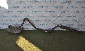 Muffler rear part with barrel Dodge Journey 11-14 2.4 dented