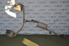 Muffler rear part with barrels Dodge Charger 15-23 rest 3.6