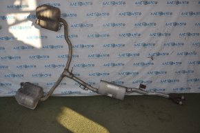 Muffler rear part with barrels Dodge Charger 15-23 rest 3.6