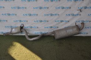 Muffler rear part with barrel Dodge Grand Caravan 11-20 rusty